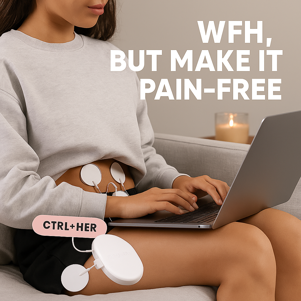 CTRL+HER™ smart period relief device
