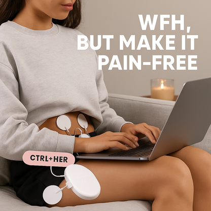 CTRL+HER™ smart period relief device